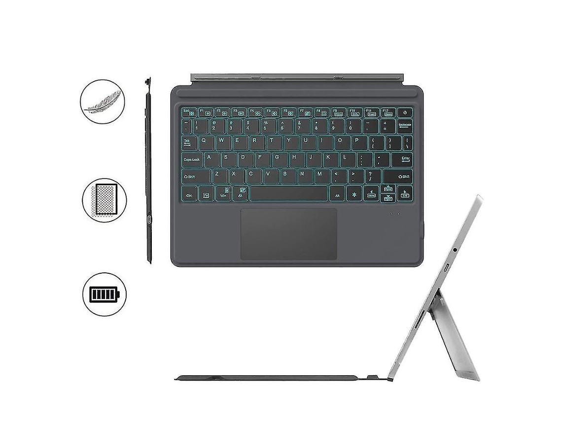 Teclados de repuesto para portátiles Teclado ultrafino para tabletas Bluetooth Everley891