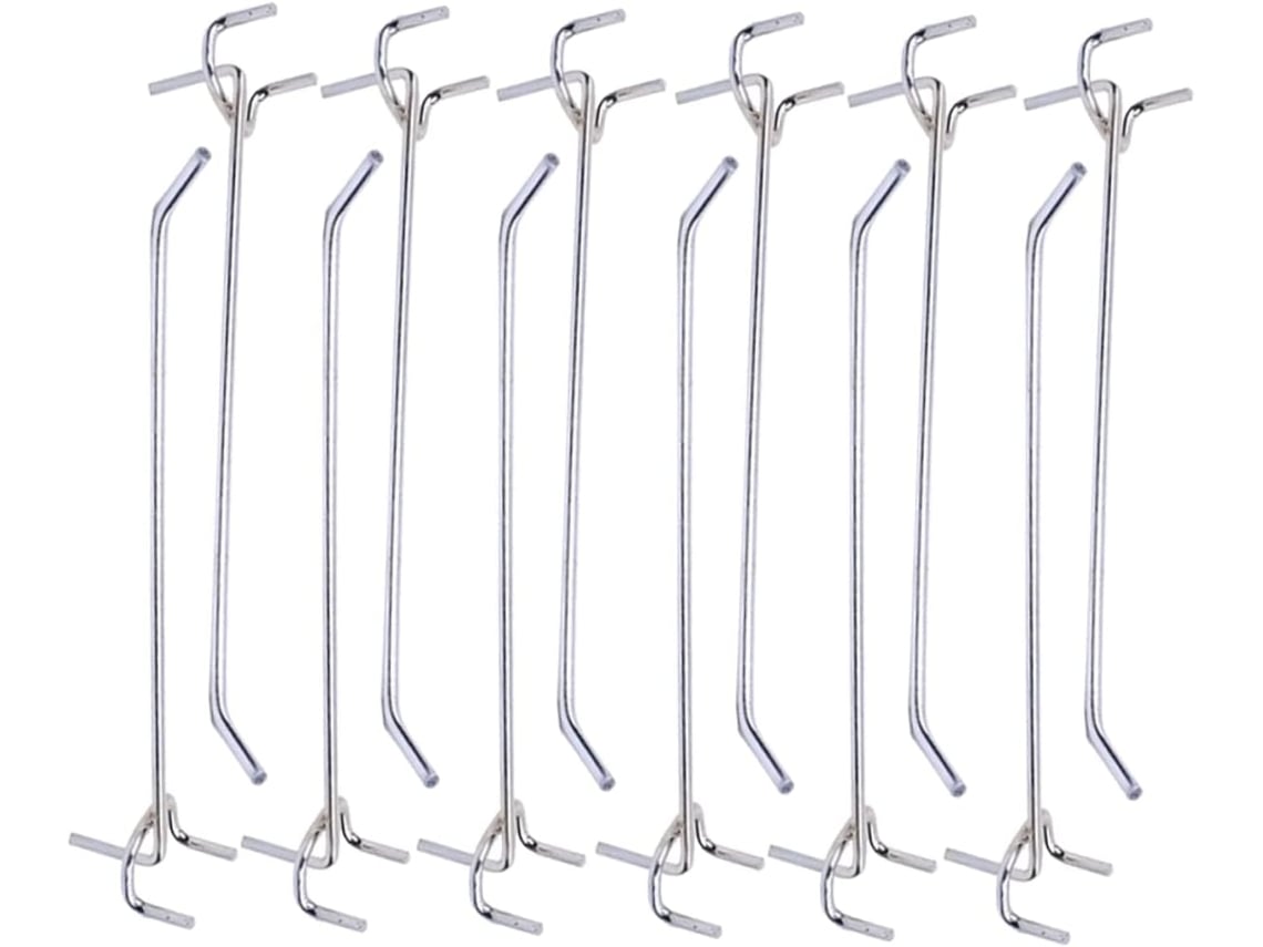 10 Ganchos De Acero Inoxidable Para Puertas De Baño, Perchas Para Colgar Toallas Y Ropa.