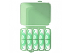 Tapones De Espuma Cómodos Anti-ruido Para Trabajo, Estudio Y Sueño, Pack De 10 - V-reel - Qt11 - Verde