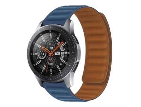 Correa de Silicona Magnética para Huawei Watch GT 3 46mm (Azul Oscuro)