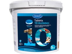 Piscina TAMAR Cloro 10 Acero es Tableta r Bicapa 5kg