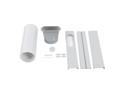 Kit De Accesorios Para Aire Acondicionado De Ventana, Placa Deslizante, Conector De Tubería, Manguera De Escape, 5,9 Pulgadas