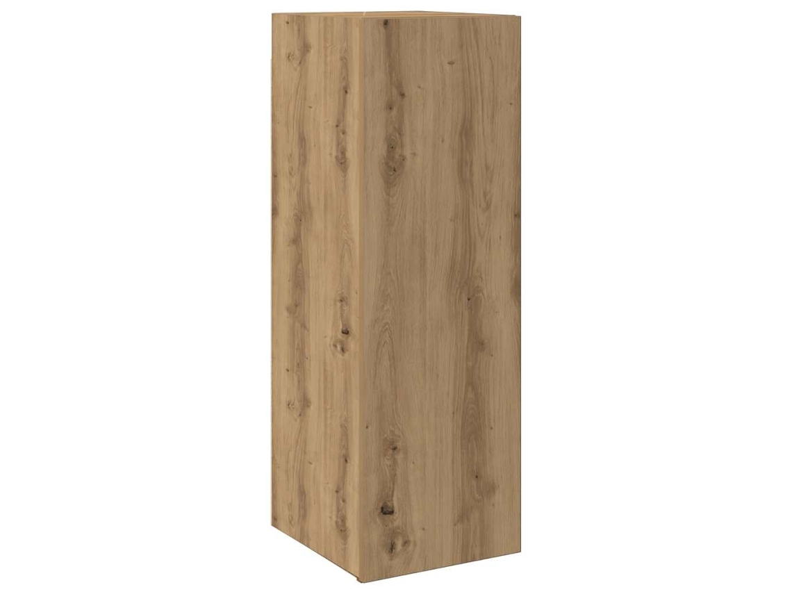 Maison Exclusive - Mueble De Tv Madera De Ingeniería Roble Artisan 30,5x30x90 Cm