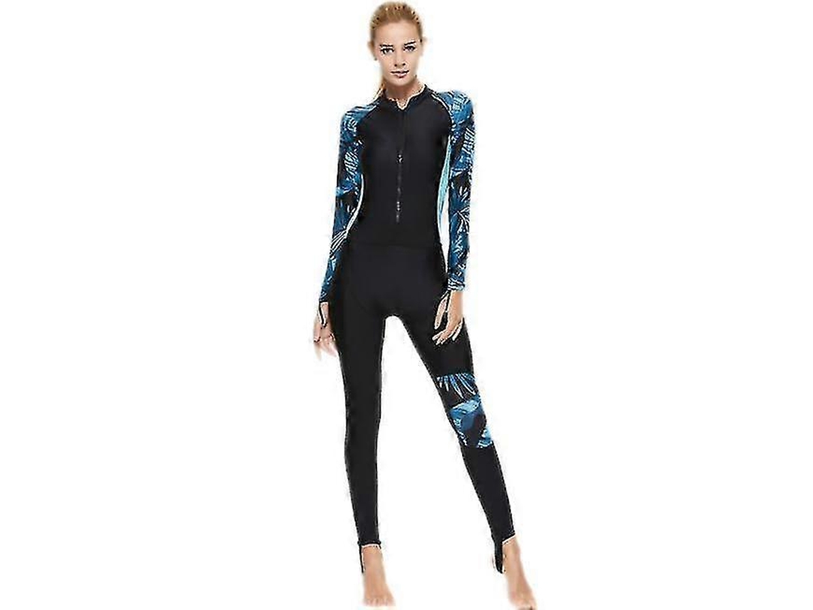 Traje de baño de una pieza con protección solar y estampado de medusas para mujer de Rosewell