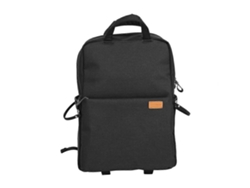 Mochila profesional para cámara DSLR, impermeable y a prueba de golpes con funda protectora para lluvia Saisiyiky (negra)