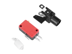Botón Arcade Con Led, 100 Mm De Convexidad Para Consola De Juegos, Color Blanco.