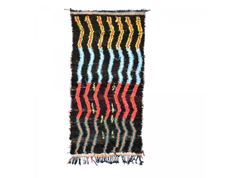 Alfombra bereber BOUCHAROUETTE 55 Multicolor 110x205