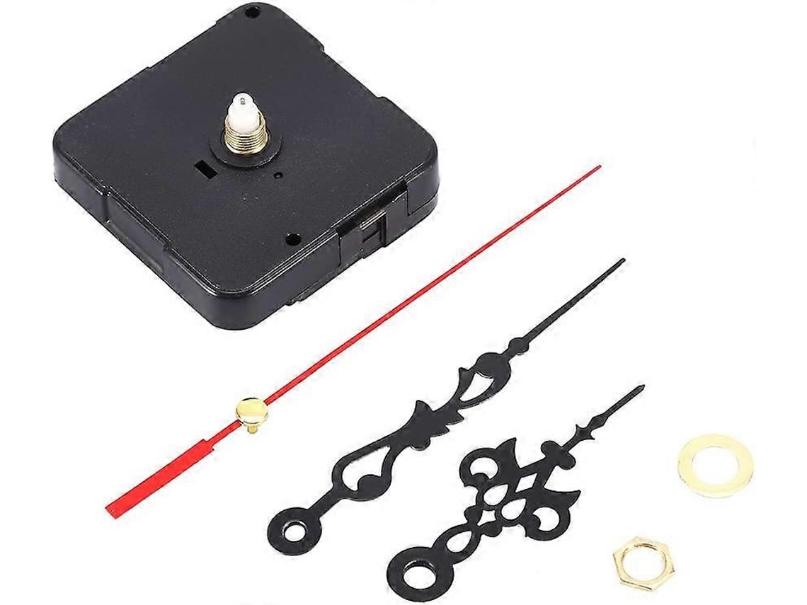 Rebe-movimiento De Reloj De Cuarzo Diy Negro Con Manecillas Horaria Minuto Segundo Piezas De Repuesto Kit Herramientas