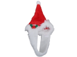 2026altiro-gorro De Navidad Para Mascotas Amigable Con La Piel Gorro De Papá Noel Para Perros Con Cierre De Velcro Y Barba