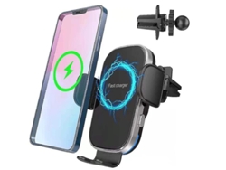 Cargador Carro Fast Auto Fixação Para Apple, Samsung Yizhood Negro