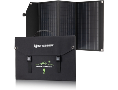 Cargador Solar Móvil BRESSER Negro 90 Wh