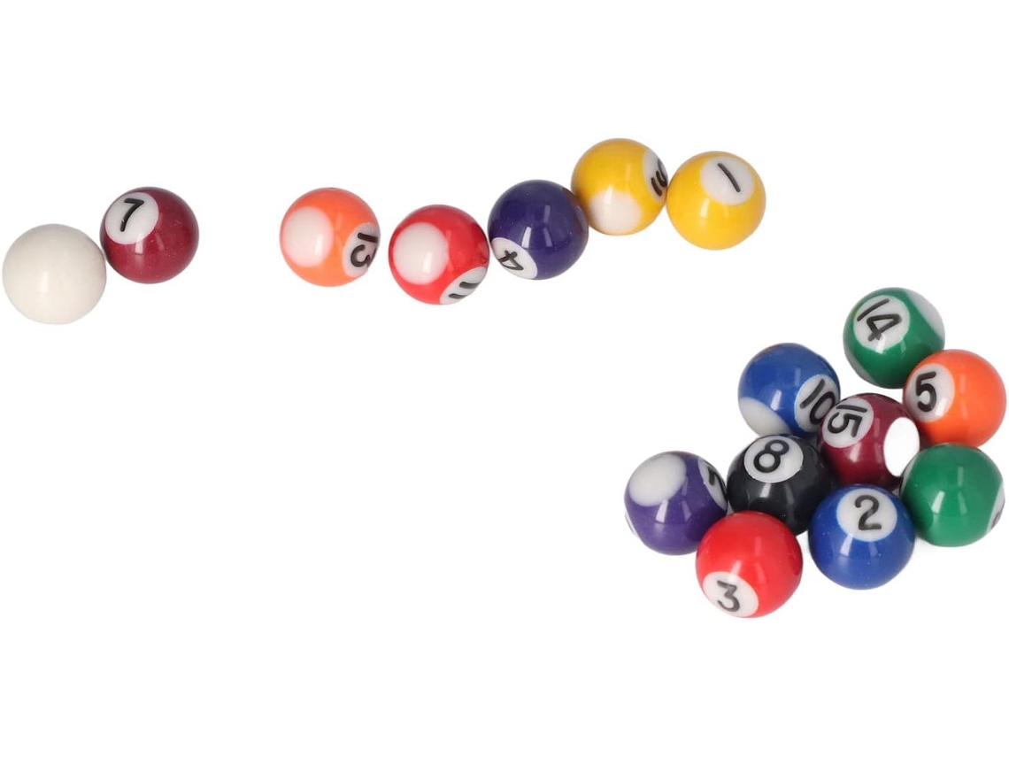 Juego De Mini Boules Billard 25mm, Balles Piscine En Residencias Para Niños, Portátiles