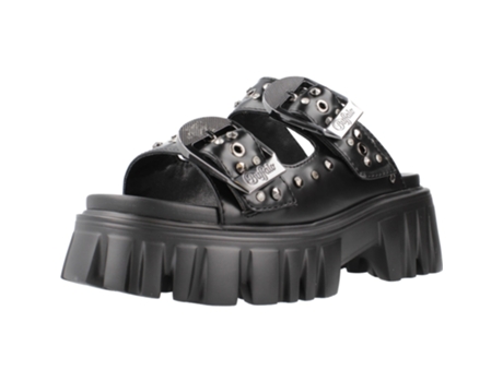 Zapatos de Mujer BUFFALO Lion Ari Tecido Negro (41)