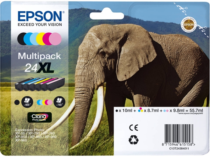 Cartucho de tinta EPSON C13T24384011