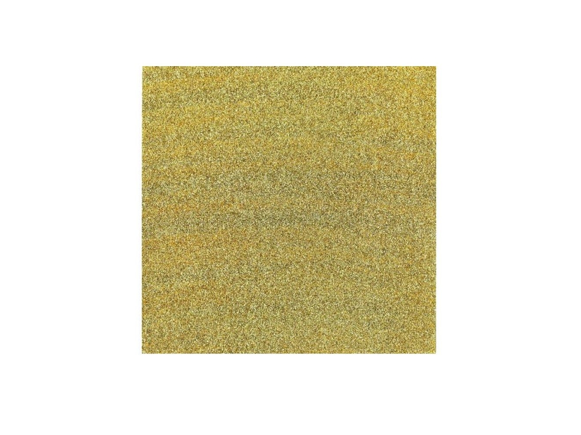 Papel Adhesivo con Purpurina - Artemio - Dorado - 30x30 Cm