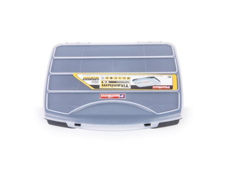 Caja de Herramientas PLASTIKEN (25 cm - Acero Inoxidable - Multicolor)