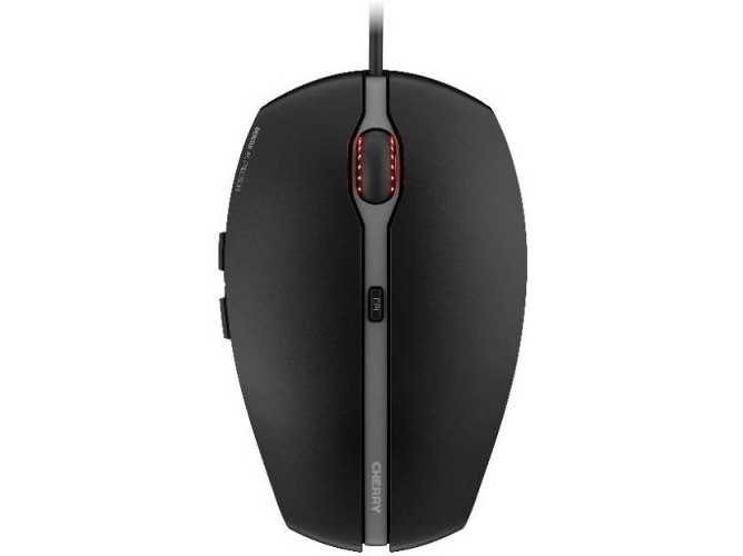 Ratón CHERRY GENTIX 4K (Óptico - 3600 dpi - Negro)