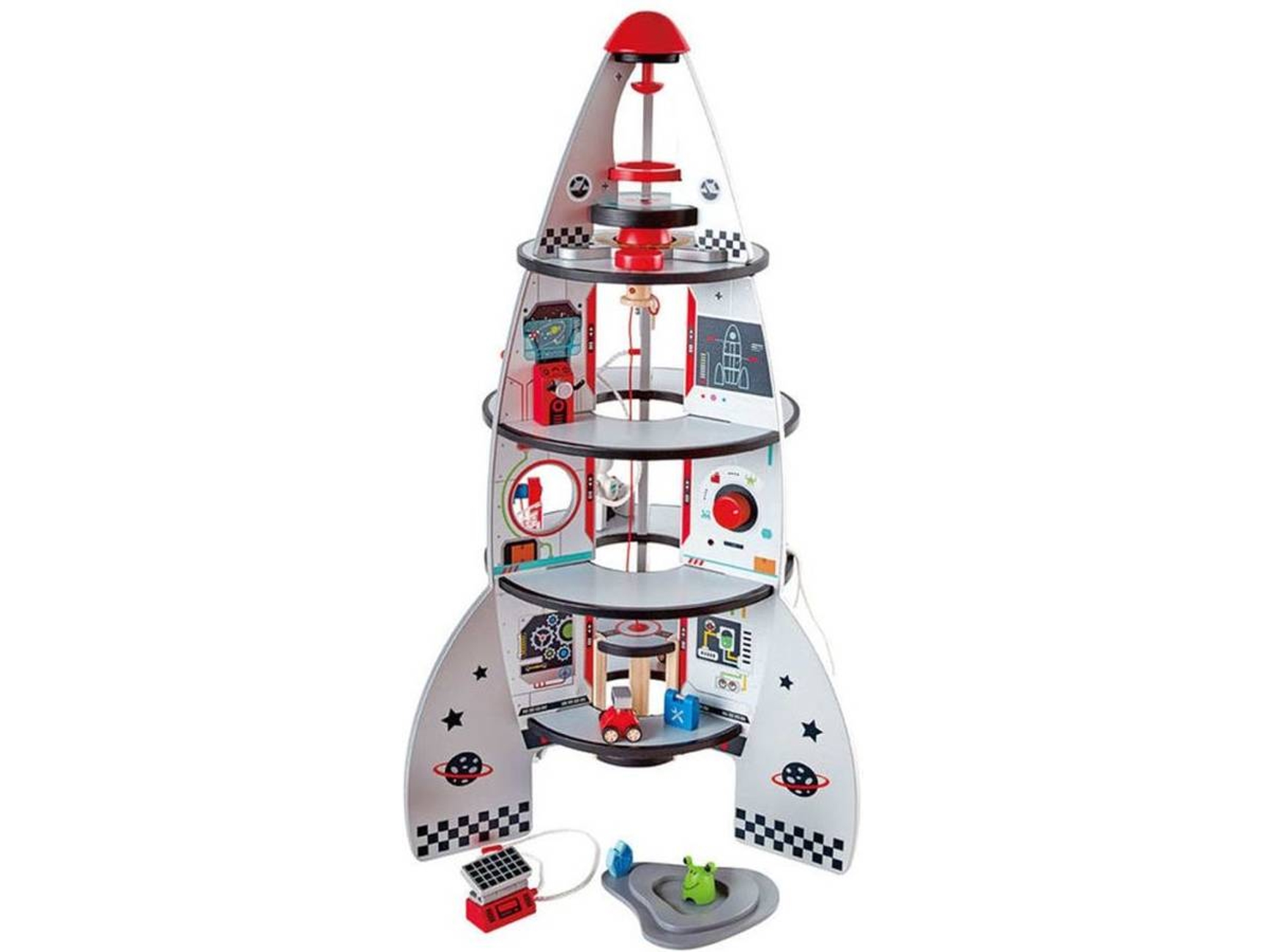 Hape Nave espacial de cuatro pisos E3021