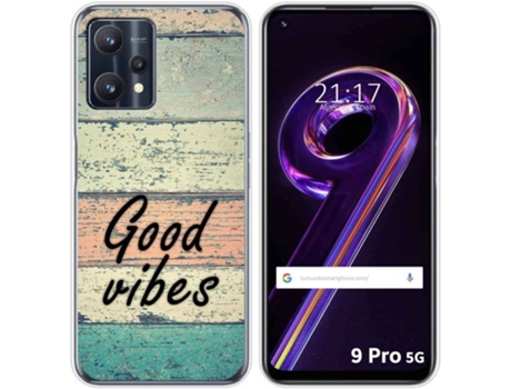Carcasa para Realme 9 Pro 5G TUMUNDOSMARTPHONE Dibujos Madera 01 Multicolor