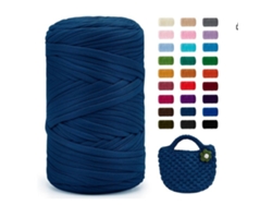 Fio de crochê Digitallab 120m/400g 100% poliéster azul jeans