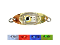 Atraedor De Peces Submarino Led Con Ojos Incrustados 3d Cebo Luminoso Para Trampas