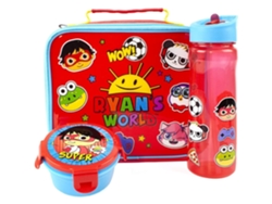 Juego de juguetes infantiles Ryan's World, talla única, rojo y azul, Chaberlu (paquete de 3)