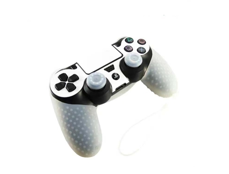 Carcasa para mando PS4 MOROROR Blanco