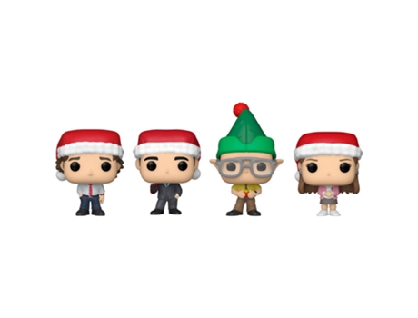 Figura THE OFFICE Pocket Pop! Tree Holiday Caixa 4Pc