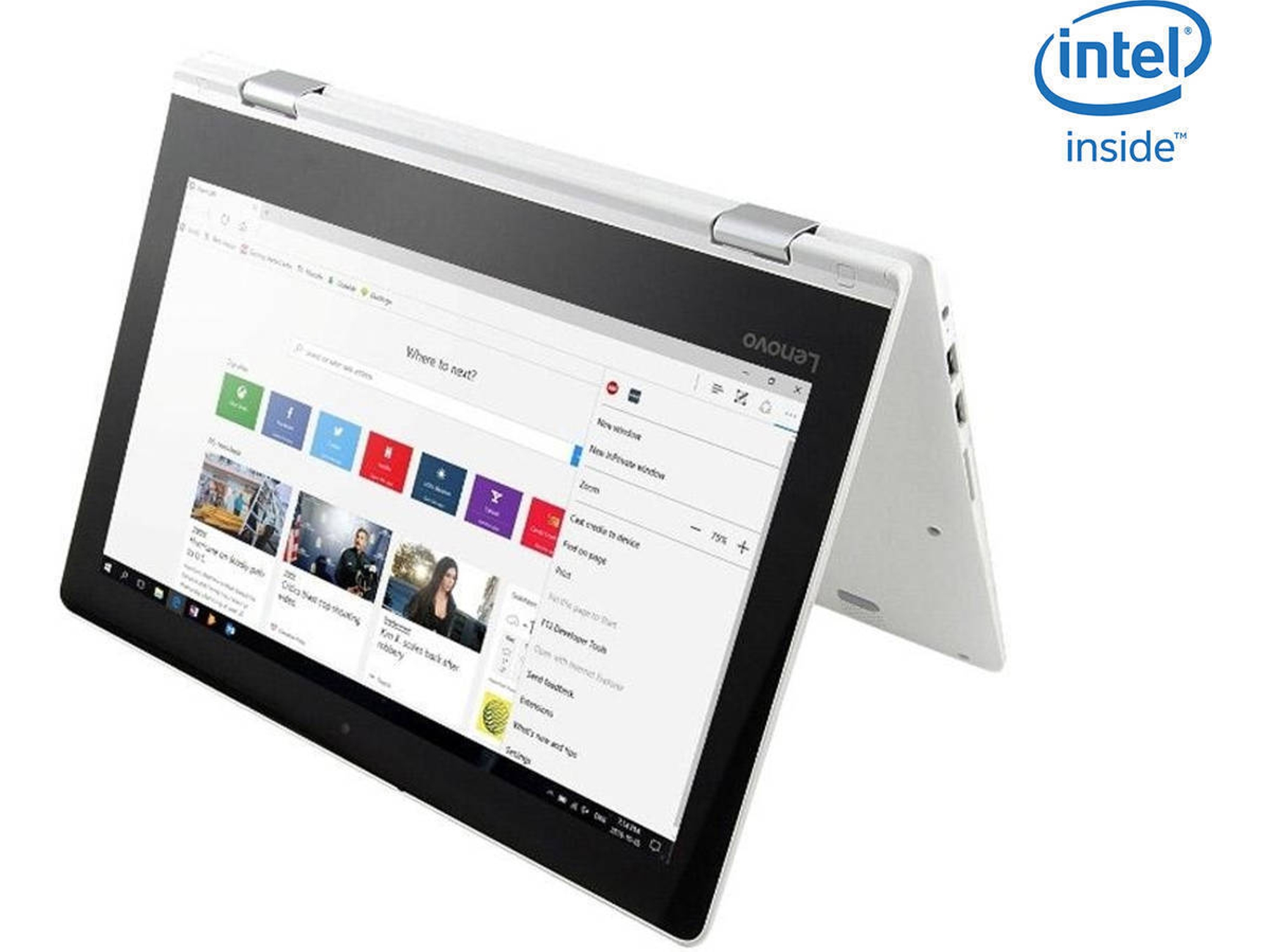 Portátil Convertible 2 en 1 Reacondicionado LENOVO Yoga 310-11IAP - 80U20075SP (Grado C - 11.6'' - Intel Celeron N3350 - RAM: 4 GB - 128 GB HD - Intel HD 500)