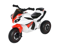 Moto Musical Infantil, De 18 A 36 Meses, Blanca, 74x39x48cm
