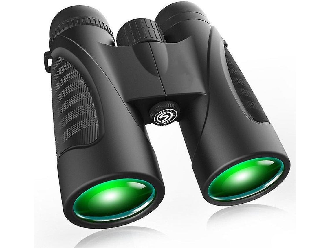 Binoculares para adultos 12x42 Binoculares compactos de alta potencia para observación de aves Binoculares profesionales Bak4 impermeables USHION