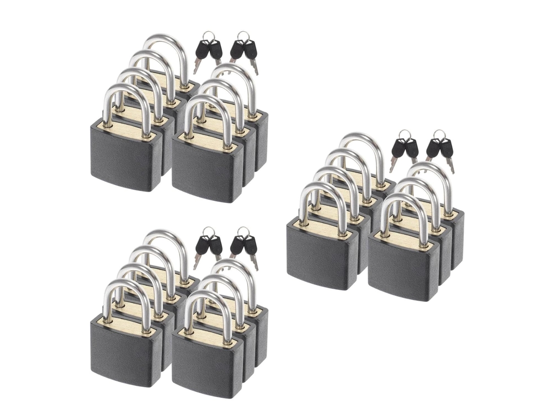 Candados Para Maletas De 21 Piezas Con Llaves Pequeñas Para Equipaje, Escuelas, Gimnasios Y Viajes.