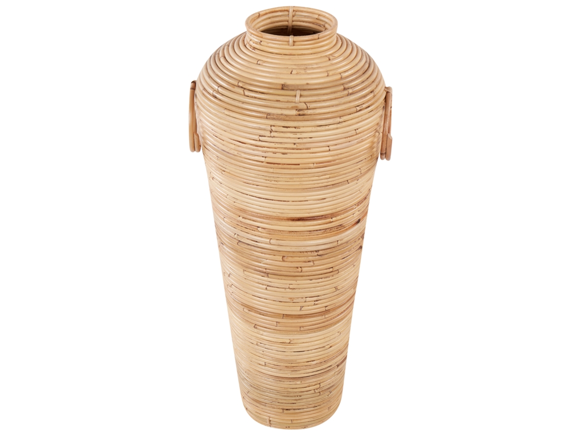 Jarra Decorativa Elatia Rattan 70 Cm Natural