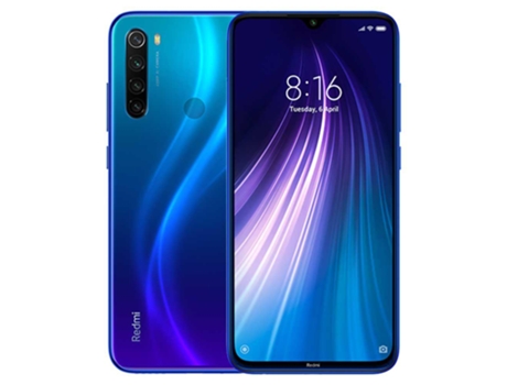 Smartphone XIAOMI Redmi Note 8 (6.3'' - 4 GB - 128 GB - Azul)