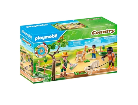 Country Paseo Con Alpaca PLAYMOBIL