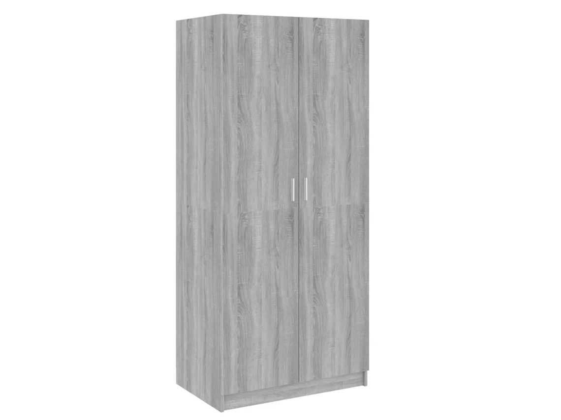 Armario en Derivados de Madera Gris Sonoma MAISON EXCLUSIVE (80x52x180 cm)