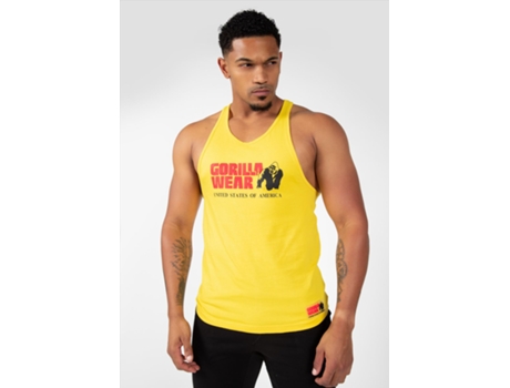 Tank Top Classic GORILLA WEAR (Amarelo - S)