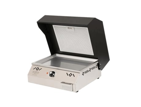 Plancha eléctrica 2000w placa de acero inoxidable 45x31cm BAIGURAPICAN - EUSKAL PLANTXA