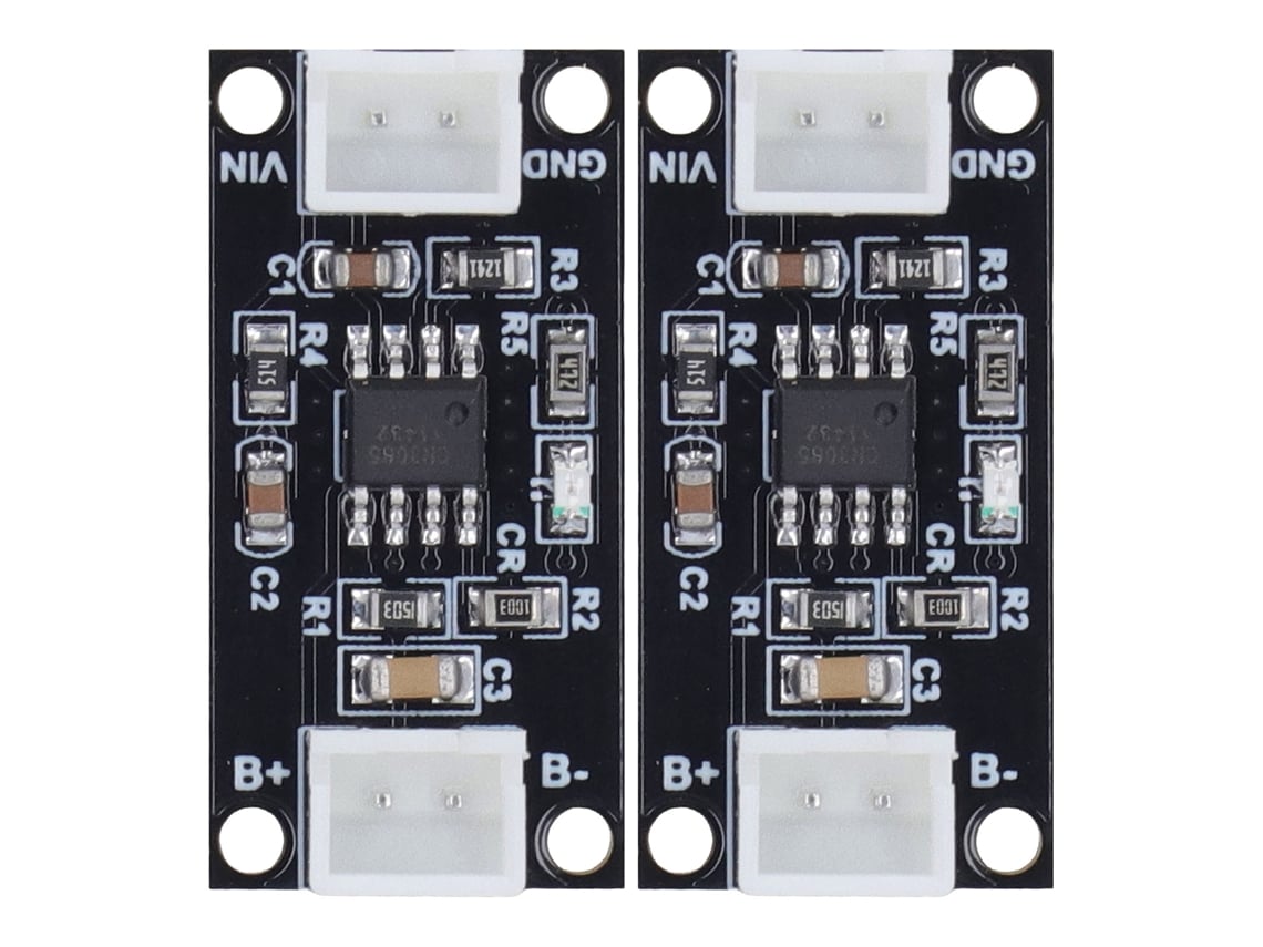 Placa de carregamento de bateria Veloriskku-Nimh, 2 peças, módulo de carregamento CC CV 1A 3V MRB048D, portátil e resistente ao desgaste.