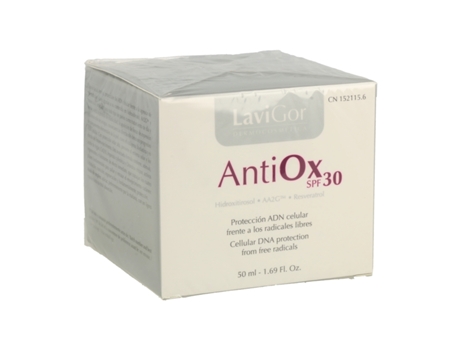 Crema Facial LAVIGOR Antiox Spf 30 (50 ml)