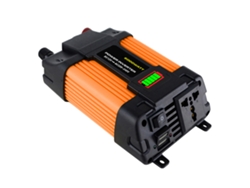 Inversor de onda sinusoidal modificada 6000w 12v a 220v con USB Amarillo