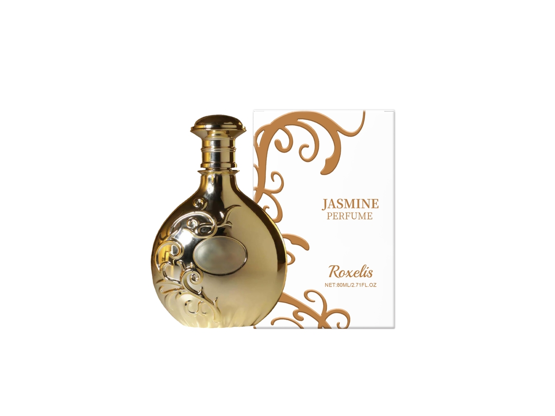 Perfume floral de lujo con jazmín, original.