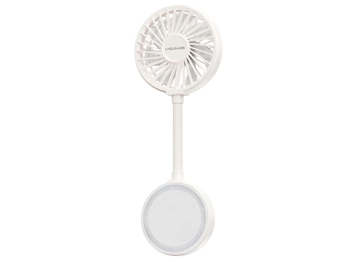 Ventilador Portátil De 3 Velocidades Con Fijación Magnética Y Soporte De Pie