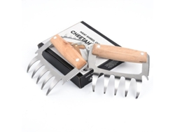 2026-42008-garras De Carne De Acero Inoxidable Para Asado Herramienta Para Picar Cerdo Pollo Accesorio De Barbacoa