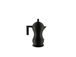 Cafetera Espresso 3 Tazze Alessi Pulcina Nero