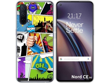 Carcasa OnePlus Nord CE 5G TUMUNDOSMARTPHONE Comic Multicolor