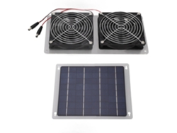 Kit De Ventilador De Panel Solar, Potente Y Estable, 100 W, Refroidissement Énergie Solaire Pour