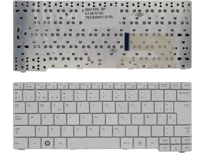 Teclado Blanco para Samsung Nb30 N128 N148 N145 N150 Np10