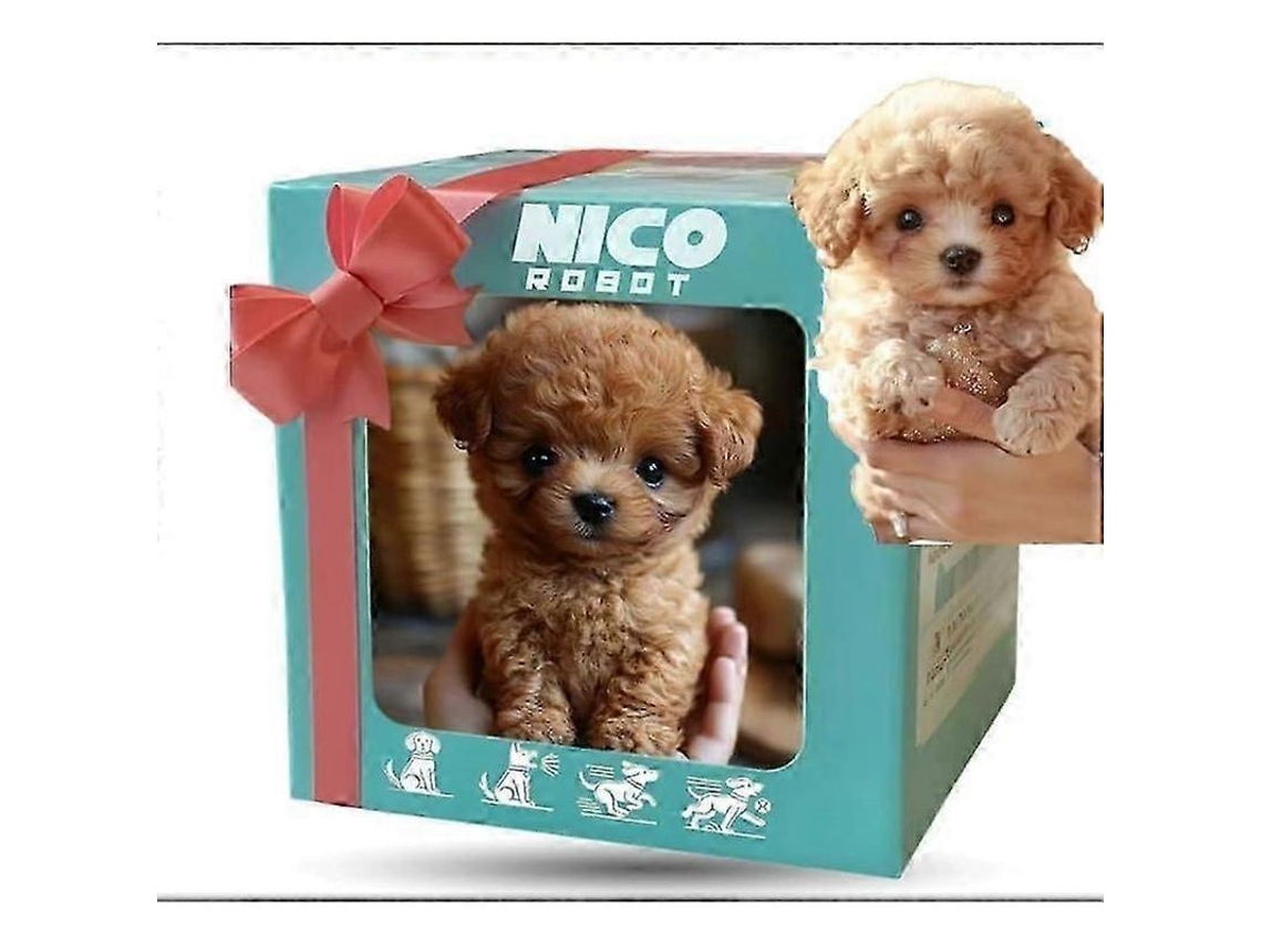 Perro Robot 2025 Para Adultos, Nicoo: Perro Realista Con Ia, Camina, Ladra Y Mueve La Cola.