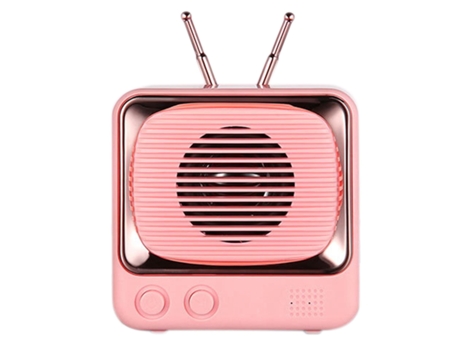 Altavoz Shxx Pink Retro Portable Wireless Bluetooth Regalo creativo Cute Tv Mini Bluetooth Xq-Yx112